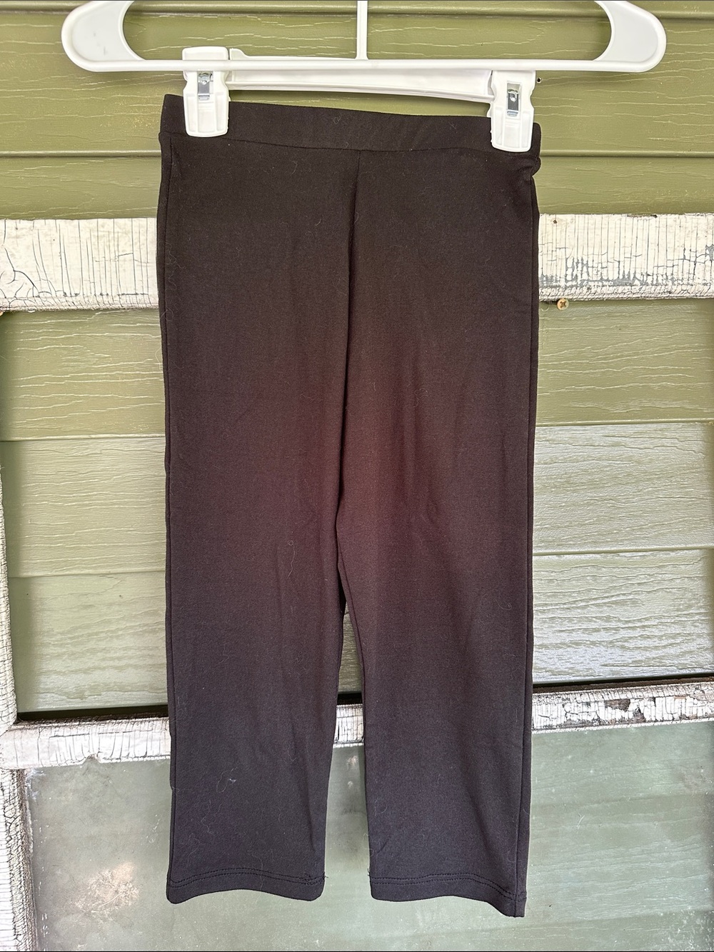SHEIN Black Kids Stretch Leggings